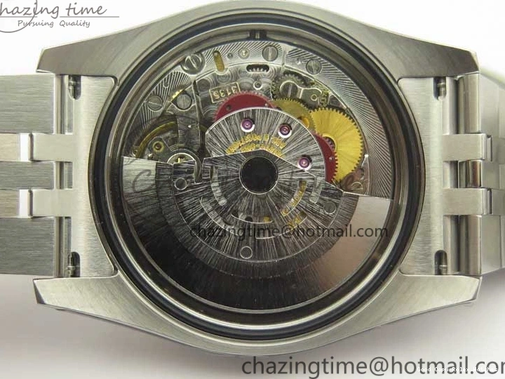 Good Copy Rolex Watches ARF 116234 1:1 DateJust 904L Markers Black SS Minimalist V 904L on 36 Jubilee Bracelet Sticks SS Dial 3374 Best SA3135 Edition 0113